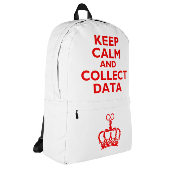 Keep Calm and Collect Data Backpack - Image 9