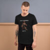 Can a Deadman Do It? Walking Floral Skeleton RBT T-Shirt – Bella + Canvas 3001 - Image 3