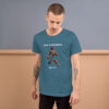 Can a Deadman Do It? Walking Floral Skeleton RBT T-Shirt – Bella + Canvas 3001 - Image 7