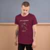 Can a Deadman Do It? Walking Floral Skeleton RBT T-Shirt – Bella + Canvas 3001 - Image 6