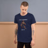 Can a Deadman Do It? Walking Floral Skeleton RBT T-Shirt – Bella + Canvas 3001 - Image 5