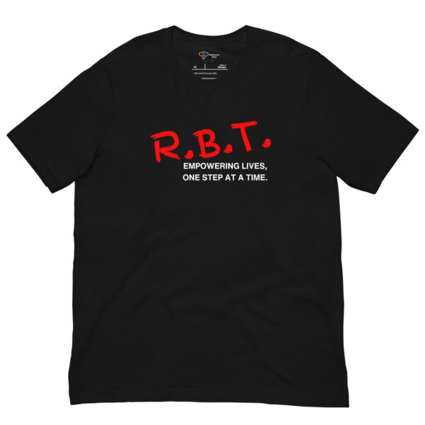 R.B.T. Empowering Lives T-Shirt – Bella + Canvas 3001 - Image 3